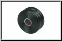 S-Lon, Size D, Beading Thread, F�delgarn, dark green, 1 Spule